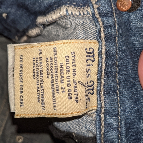 Miss Me cropped jeans - Picture 3 of 4